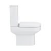 Inodoro de tanque bajo Metro Rimless 650 mm doble descarga 4/6 l asiento amortiguado
