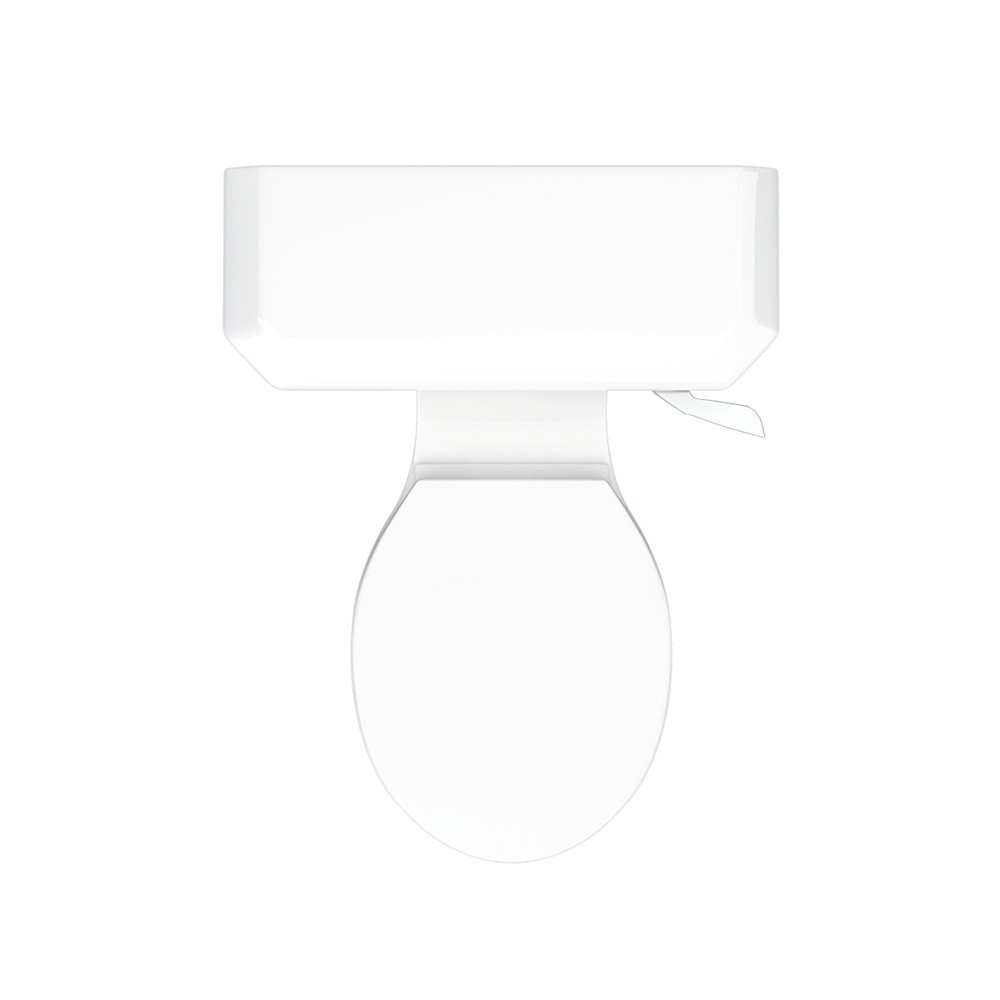 Inodoro de tanque bajo Nuie Carlton clásico cisterna de palanca 6 L con asiento