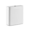 Inodoro de tanque bajo Roca The Gap Square Compact Rimless 600 mm asiento amortiguado