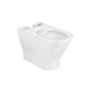 Inodoro de tanque bajo Roca The Gap Square Compact Rimless 600 mm asiento amortiguado