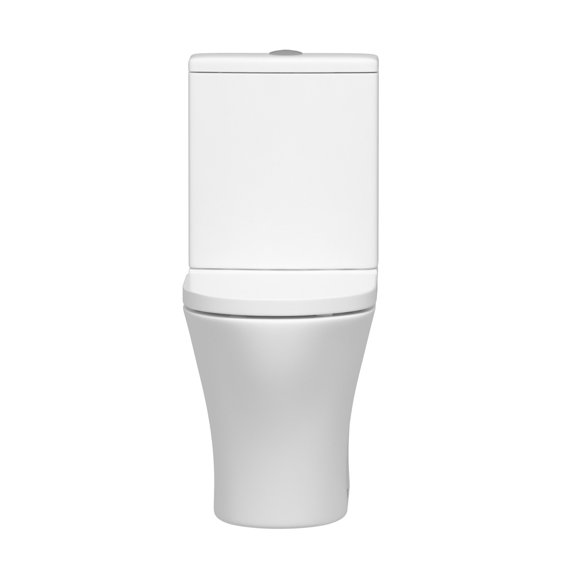 Inodoro de tanque bajo Royal Bathrooms Peak sin brida 4,5/3 L asiento amortiguado