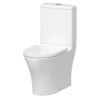 Inodoro de tanque bajo Royal Bathrooms Peak sin brida 4,5/3 L asiento amortiguado
