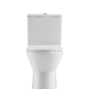 Inodoro de tanque bajo Sensea Easy Rimless 605 mm 4,5/3 l asiento amortiguado