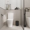 Inodoro de tanque bajo Sensea Studio Rimless cuadrado 4,5/3 l asiento amortiguado