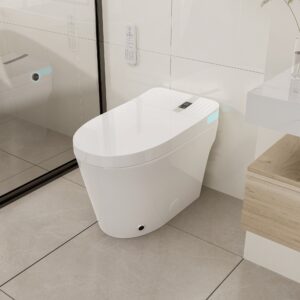 Inodoro inteligente Homary Glowin K1 sin cisterna con tapa automática