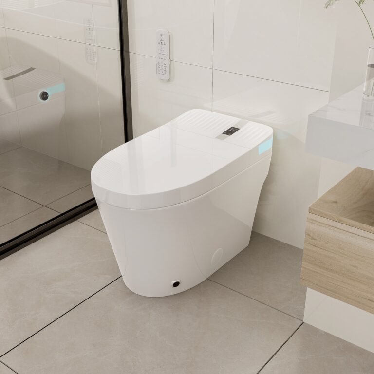 Inodoro inteligente Homary Glowin K1 sin cisterna con tapa automática