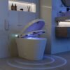 Inodoro inteligente Homary Glowin K1 sin cisterna con tapa automática