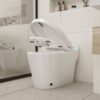 Inodoro inteligente Homary Glowin K1 sin cisterna con tapa automática