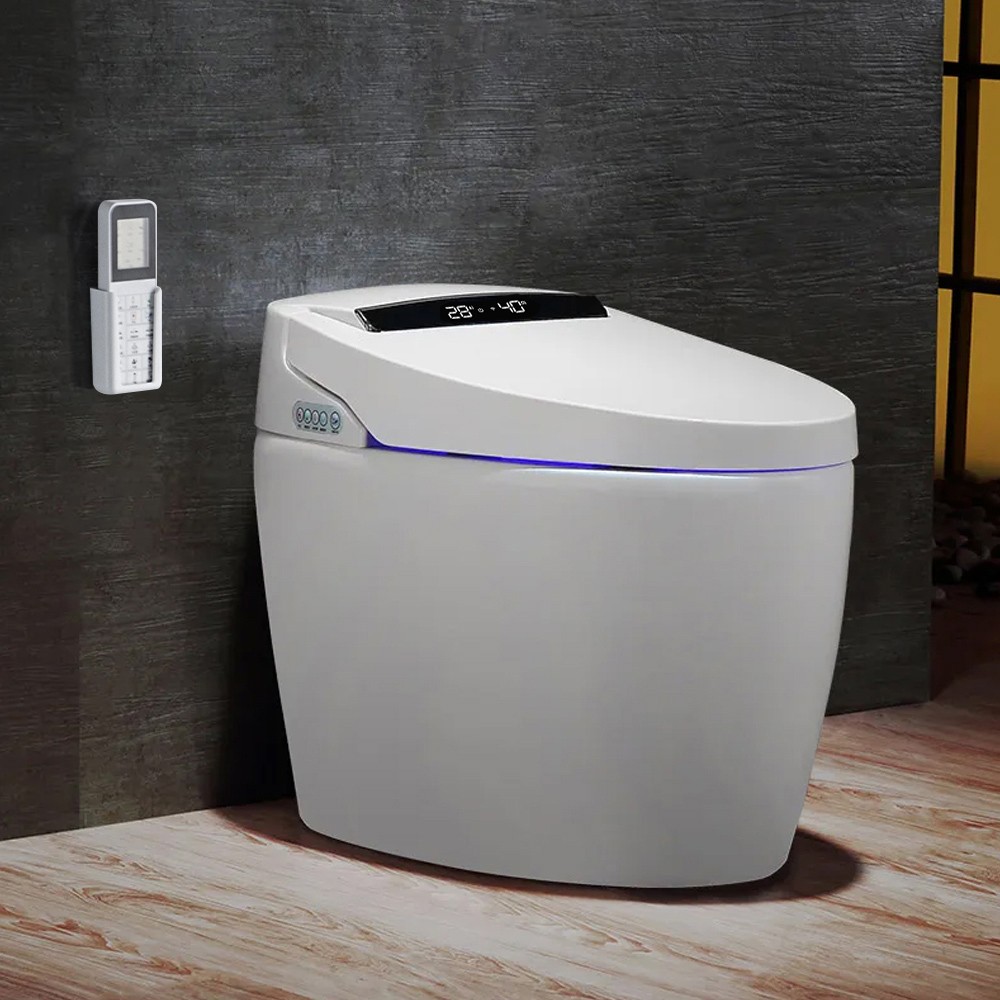 Inodoro inteligente Homary Hynova AX1 sin cisterna con descarga automática
