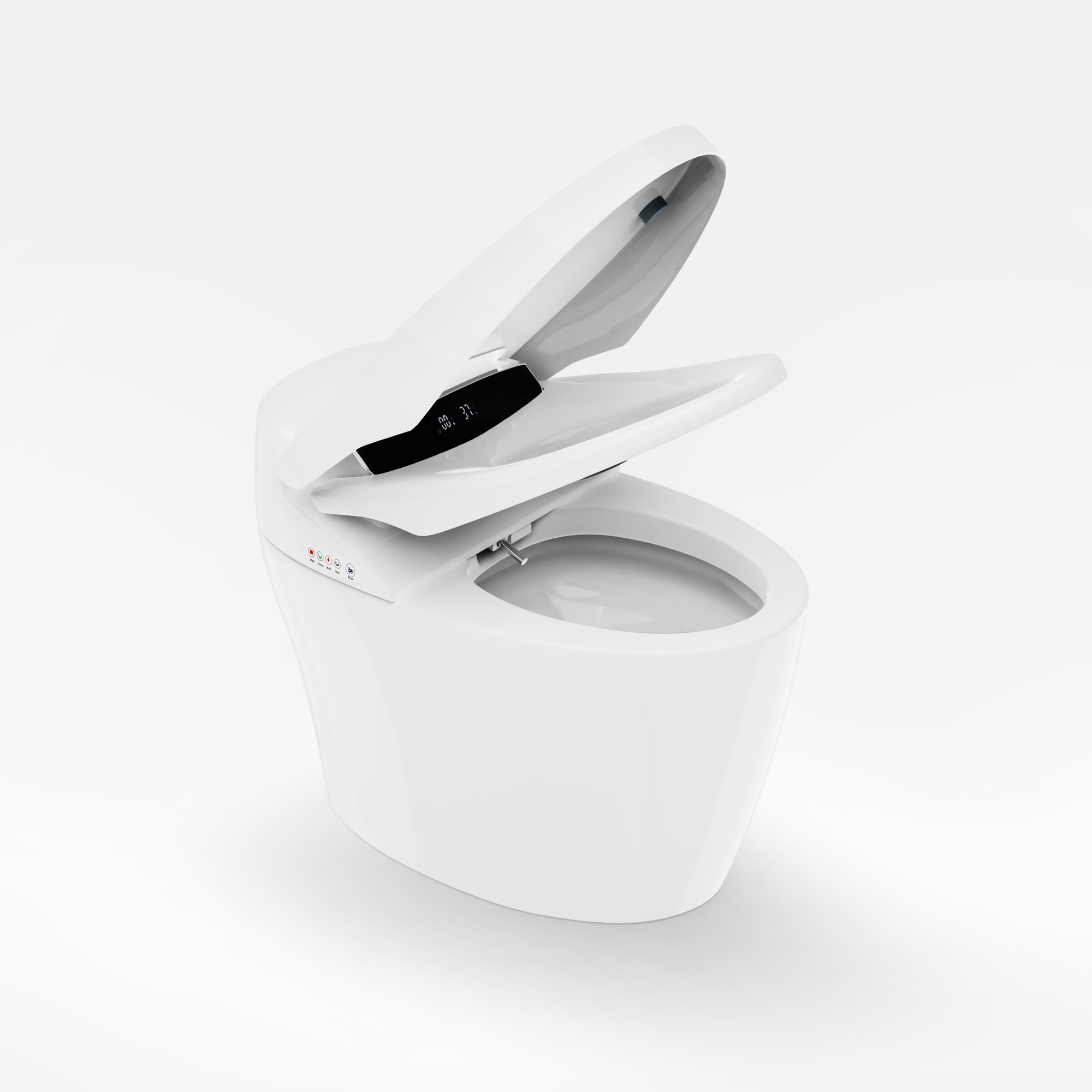 Inodoro inteligente Homary Hynova AX1 sin cisterna con descarga automática