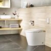 Inodoro inteligente Roca In-Wash Inspira In-Tank Rimless adosado a pared 4,5/3 l