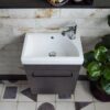 Lavamanos para mueble Roper Rhodes Esta 460 mm cerámico blanco 1 orificio