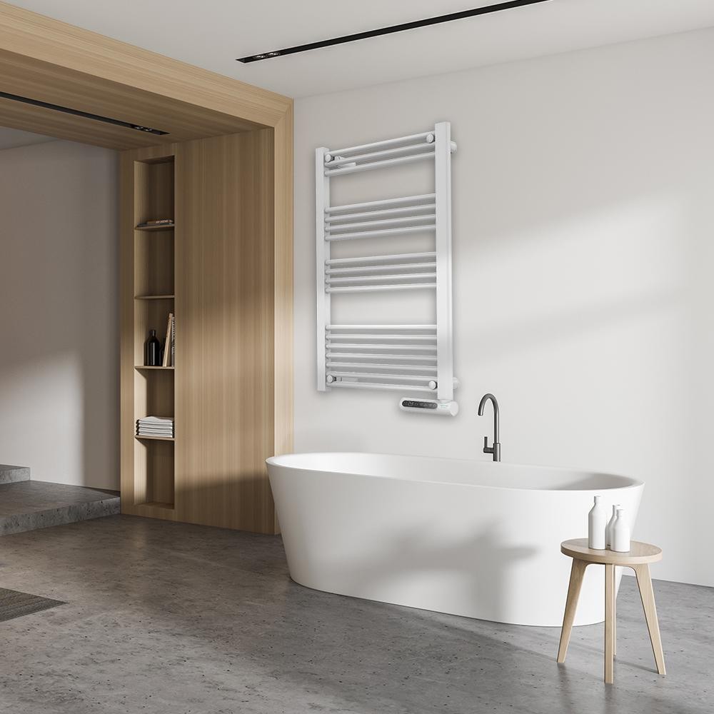 Radiador toallero eléctrico Cecotec Ready Warm 9200 Smart Towel 1070 × 500 mm 750 W blanco