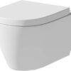 Taza suspendida Affine Bordeaux II sin brida 485 mm asiento amortiguado