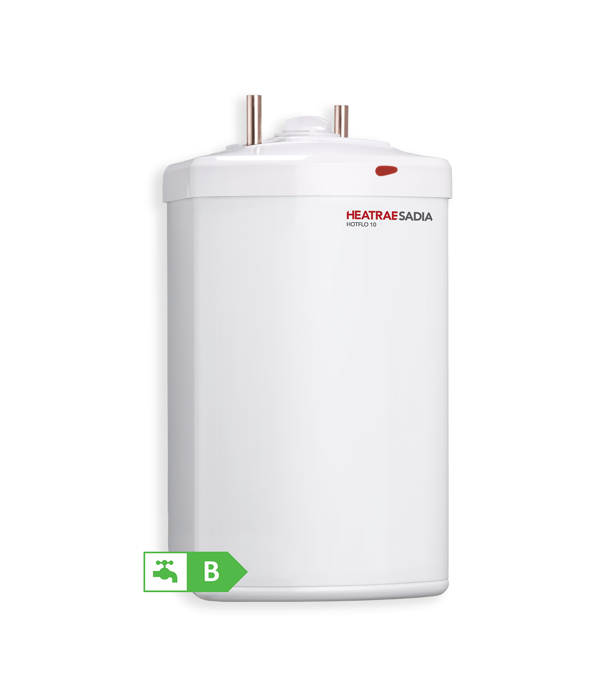 Termo eléctrico bajo fregadero Heatrae Sadia Hotflo 10 L 2,2 kW a presión