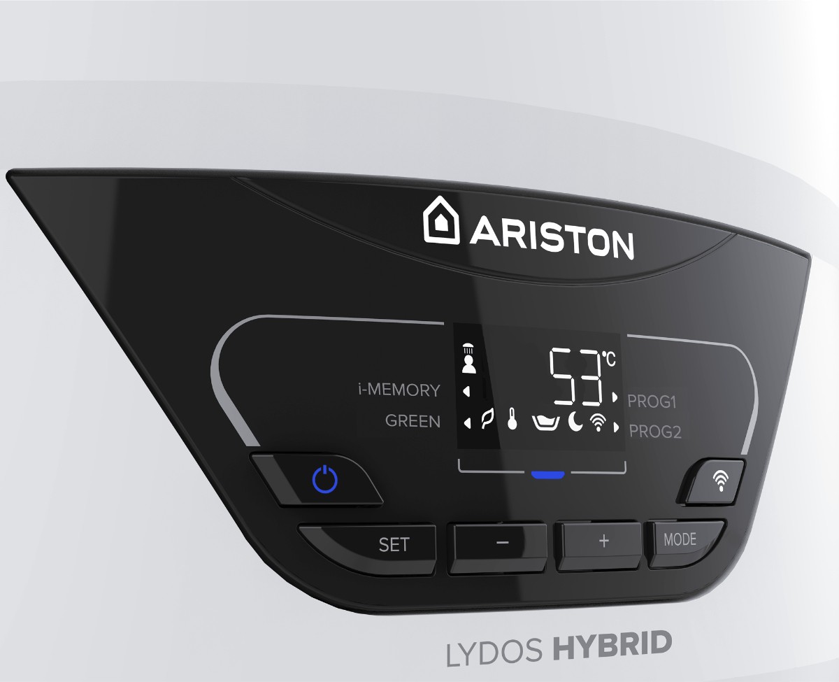 Termo híbrido con bomba de calor Ariston Lydos Hybrid Wifi 100 L 1,2 kW
