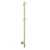 Toallero eléctrico Arezzo barra toallero y colgador 1480 mm 20 W latón cepillado