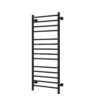 Toallero eléctrico Reina Arnage seco 1200 × 500 mm 165 W negro mate