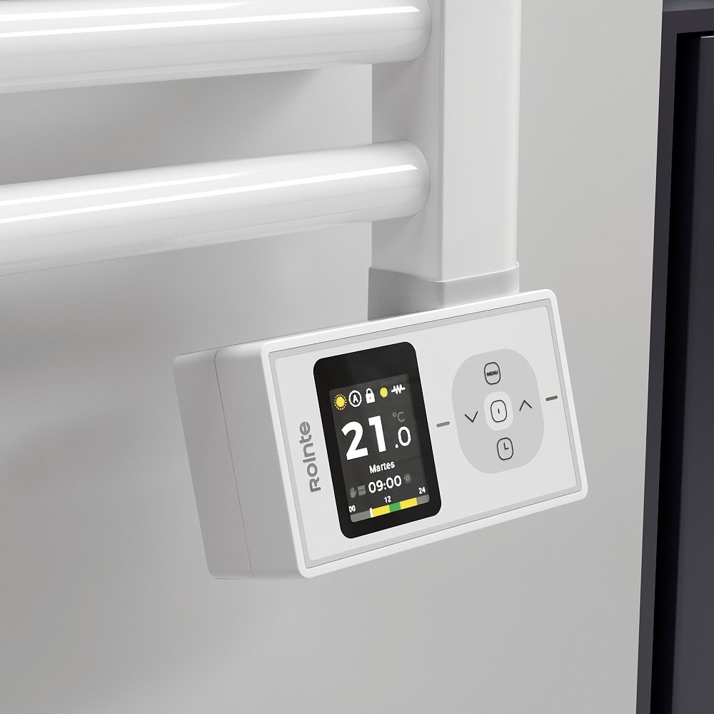 Toallero eléctrico Rointe Orion WiFi 770 × 500 mm 300 W blanco
