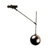 Válvula de flotador equilibrada Purewater 3/4" (22 mm) con brazo descendente gunmetal