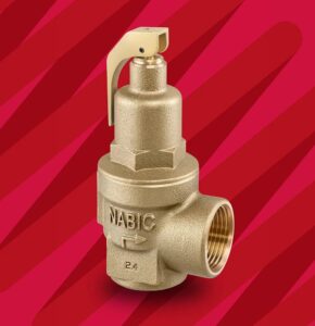 Válvula de seguridad Nabic Fig 542 1" (DN25) BSP hembra tarado 1,0–10,5 bar