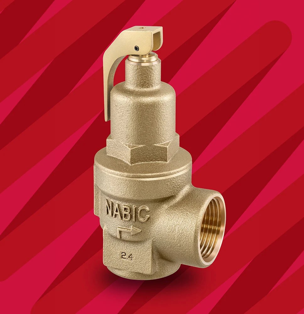 Válvula de seguridad Nabic Fig 542 1" (DN25) BSP hembra tarado 1,0–10,5 bar