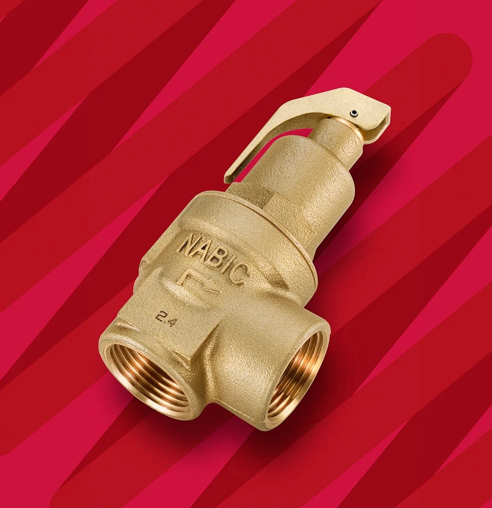 Válvula de seguridad Nabic Fig 542 1" (DN25) BSP hembra tarado 1,0–10,5 bar